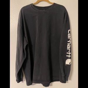 Carhartt Long Sleeve Tshirt Black XXL